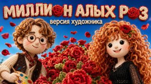 Он продал всё ради неё — «Миллион алых роз» | Версия художника