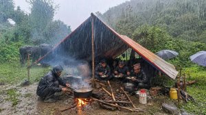 Лучшая жизнь гималайского пастуха в дождливый день | Релакс | Деревенское документальное видео
