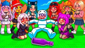 ТЫ ИГРАЕШЬ В БУТЫЛОЧКУ С И-ГЁРЛАМИ! роблокс