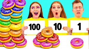 100 Слоев Еды Челлендж # Вкусные Кухонные Лайфхаки