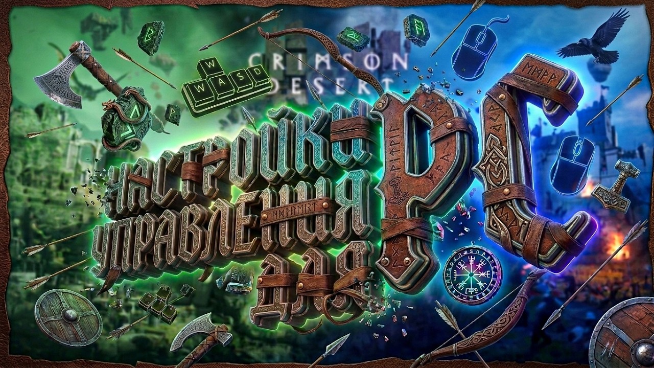 Настройки управления на PC в Crimson Desert
