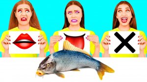 Откуси Лизни или Ничего Челлендж # Битвы с едой