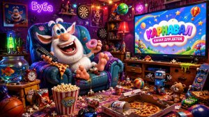 Буба повар, игры для детей.
