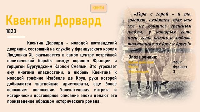 От Роб Роя до Айвенго - виртуальная книжная выставка