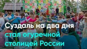 Суздаль на два дня стал огуречной столицей России