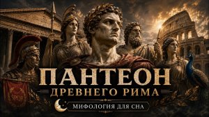 Засыпай под мифы Древнего Рима🌙 В чем секрет величия их богов?