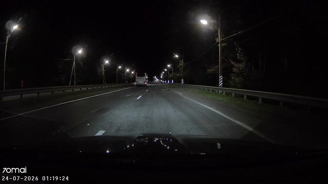Участок дороги Томбов - Москва