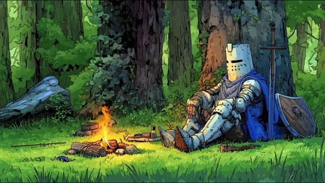 The Knights Quiet Fire Medieval Fantasy Music For Peaceful Focus