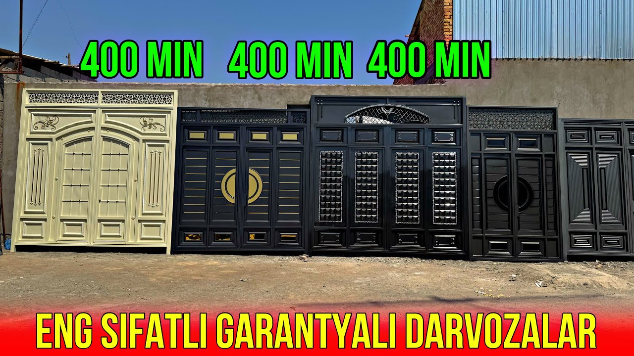 SIFATLI DARVOZA NARXLARI 400 MIN SUM