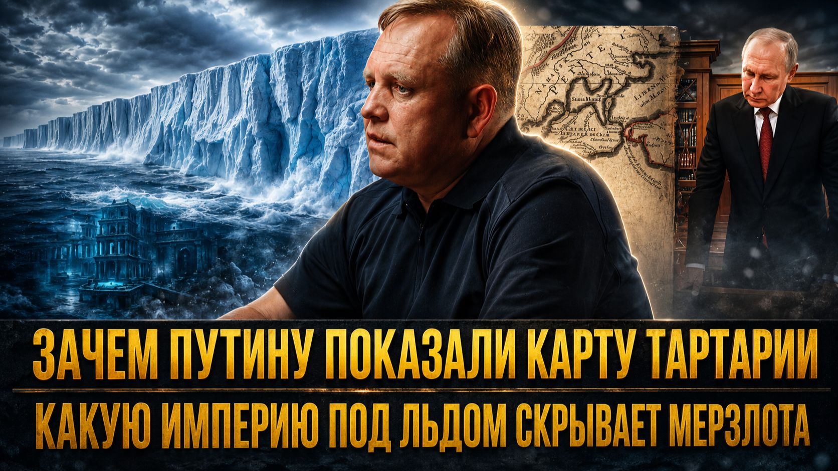 Зачем ПУТИНУ ПОКАЗАЛИ КАРТУ ТАРТАРИИ и какую ИМПЕРИЮ ПОД ЛЬДОМ СКРЫВАЕТ МЕРЗЛОТА | Олег Павлюченко