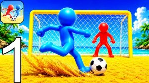 СУПЕР ГОЛ - ГЕЙМПЛЕЙ ПРОХОЖДЕНИЕ ЧАСТЬ 1! ОБУЧЕНИЕ НОВОЙ МОБИЛЬНОЙ ИГРЫ