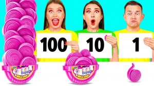 100 Слоев Еды Челлендж _ Эпичные Кулинарные Лайфхаки