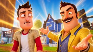 ПОБЕГ ИЗ ШОУ ПРИВЕТ СОСЕДА!ИГРА HELLO NEIGHBOR МОД Escape Big 2