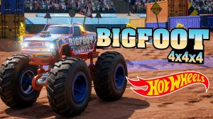 Hot Wheels. Трюки на арене. Monster Trucks Bigfoot