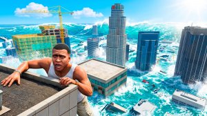КАЖДЫЕ 10 СЕКУНД УРОВЕНЬ ВОДЫ ПОДНИМАЕТСЯ В ГТА 5! КОНЕЦ СВЕТА В GTA 5!