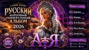 САМЫЙ ЯРКИЙ РУССКИЙ НАРОДНЫЙ ТАНЦЕВАЛЬНЫЙ АЛЬБОМ 2026 🔥 «МОЯШКА» — АтЯ (feat. YTGrooov)