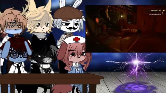 Animal Hospital Reacts To...,popy Play Time, Gacha Reacts, - Reaction
