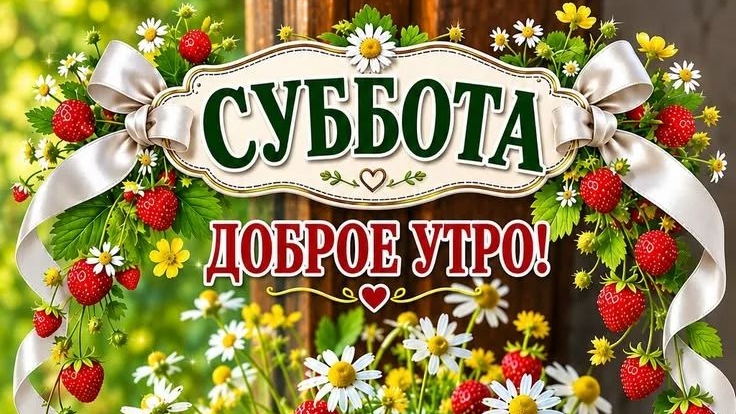 Доброе утро. Красивая музыкальная открытка.