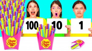 100 Слоев Еды Челлендж # Безумная Кулинарная Битва от TaTaRa Challenge