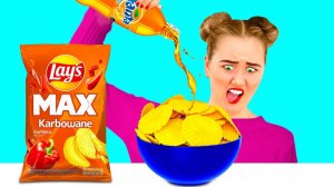 Несовместимая Еда Челлендж # Удивительные Кулинарные Лайфхаки от Ideas4Fun Challenge