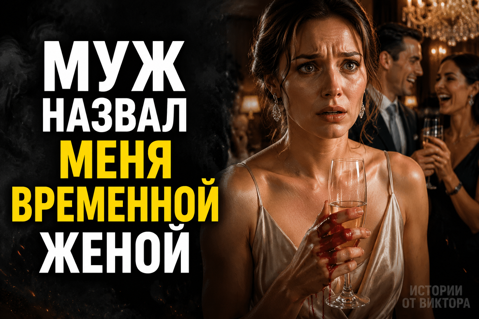 На юбилее мужа я услышала страшные слова