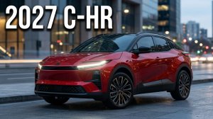НОВАЯ TOYOTA C-HR - отличный городской автомобиль