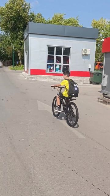 Но пока на велике 😅