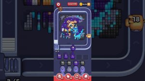 Прохождение 1210 уровня Pixel Flow