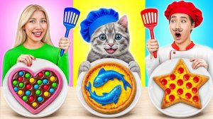 Кулинарный Челлендж с Котиком _ Сумасшедшие Кулинарные Идеи
