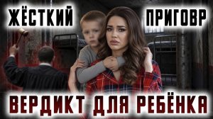 Вердикт для ребёнка. Жёсткий приговор