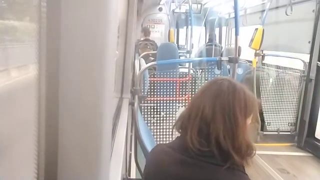 Поездка На Электробусе №М5 Через Улицу Остоженка (МЦК Лужники–Метро Достоевская) Москва 05.10.2025