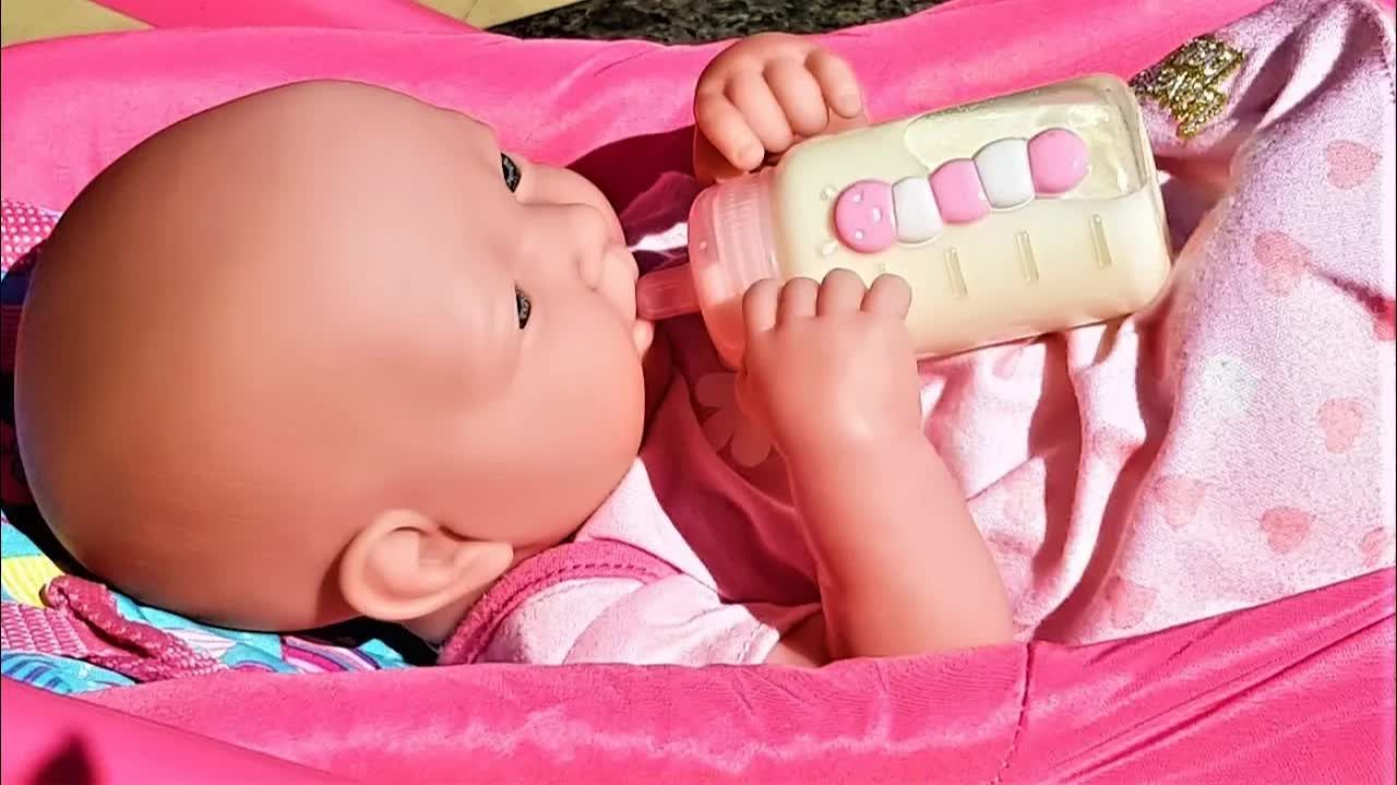 Are You Sleeping Brother John With Baby Doll And Polina, Kids Song