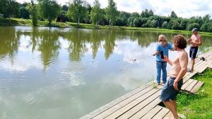 Карповая рыбалка, ловля карпа на 1-м Га водоёме РК» Фишка Петряиха»