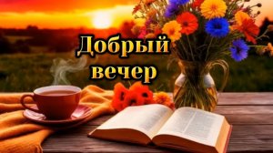 Добрый вечер! Пожелание уюта и тепла.