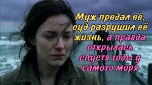 Муж предал её, суд разрушил её жизнь, а правда открылась спустя годы у самого моря.