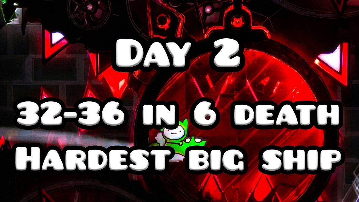 100 Days With Aeternus/day 2/32-35 In 6 Death,hardest Big Ship In Level/подпишись пэжэ за сторония