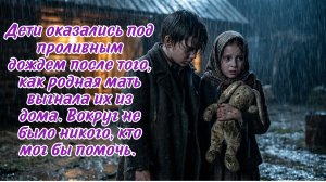 Эта жизненная история началась в одну ненастную ночь...