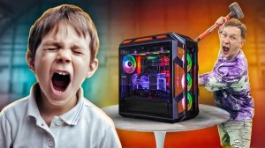 РАЗБИЛ КОМП БРАТА ЗА 150 ТЫСЯЧ! *САМЫЙ жёсткий пранк*