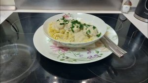 Рецепт из детства. Кролик в сливочном соусе.