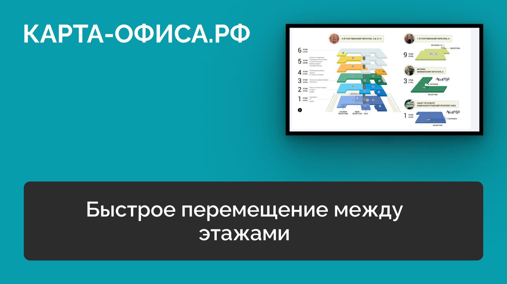 Быстрое перемещение между этажами