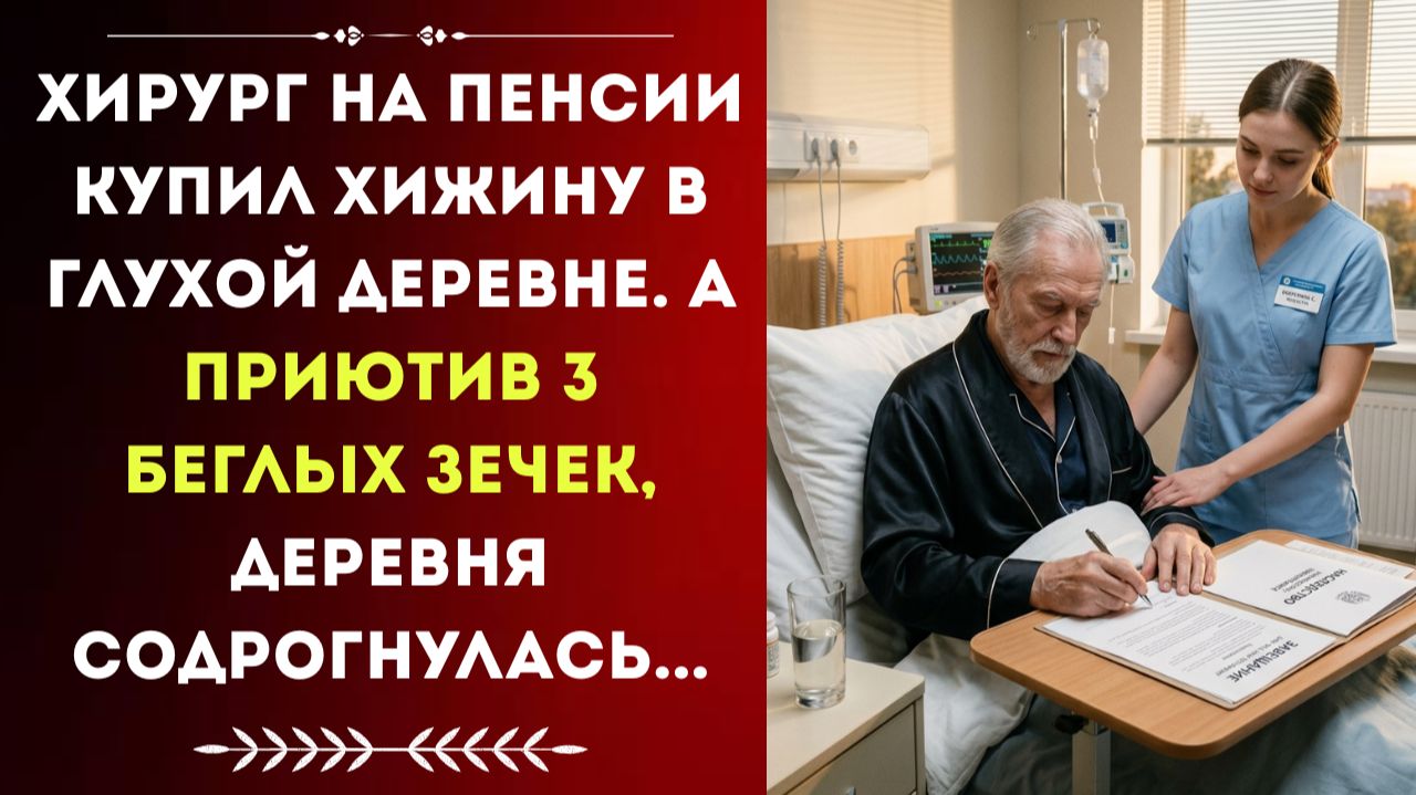 Богатый ВДОВЕЦ переписал НАСЛЕДСТВО на юную МЕДСЕСТРУ в палате. Истории из жизни. Аудиорассказ.