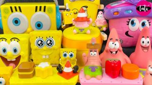 lИграем в игрушки из мультика Спанч Боб и другие игрушки. Мультфильм для детей. ASMR АСМР
