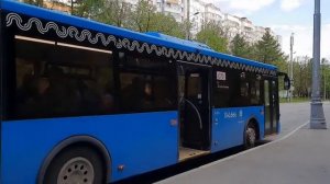 «Три шестёрки на конце!» автобус Лиаз-6213.65 следует по маршруту е70