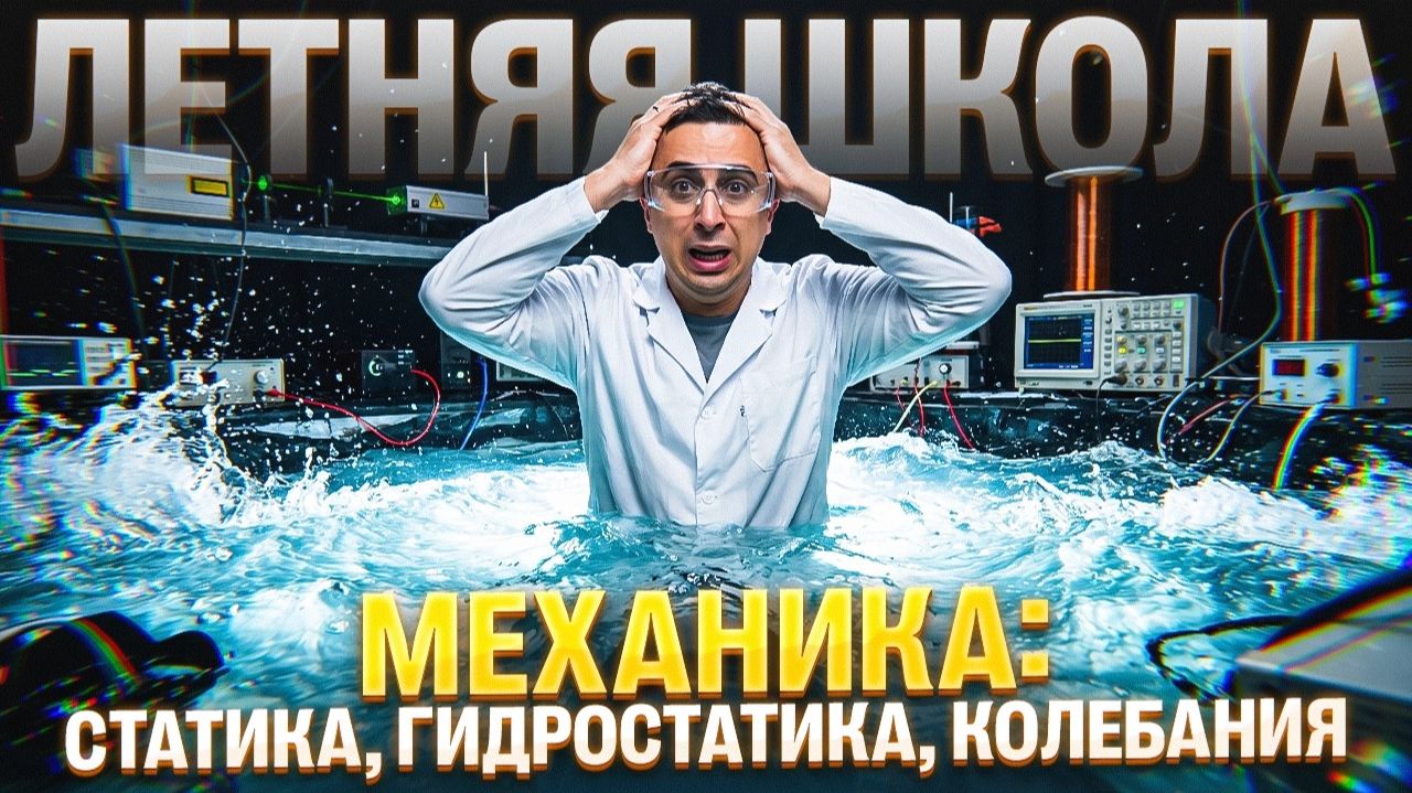 Урок №01. Механика: статика, гидростатика, колебания | Саня Эбонит