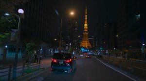 🇯🇵 Токио, Япония - Ночная поездка по Токио
