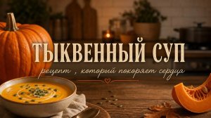 Французский тыквенный суп-пюре: рецепт, который покоряет сердца ❤️