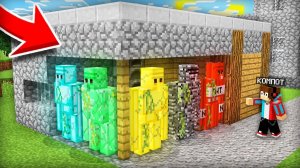НОВЫЕ ВИДЫ ГОЛЕМОВ НЕ ПУСКАЮТ МЕНЯ ДОМОЙ В МАЙНКРАФТ | Компот Minecraft