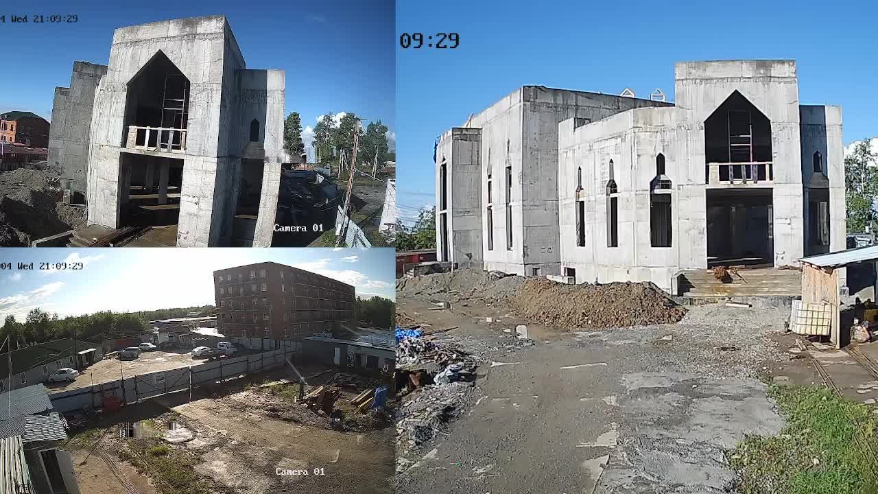 08.08.2026г.Live с места строительства первой Дальневосточной соборной мечети.