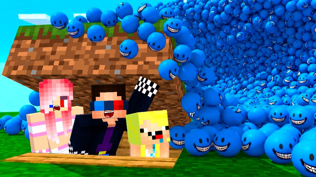 🌊ПОДЗЕМНЫЙ БУНКЕР ПРОТИВ ЦУНАМИ ИЗ ФОЛСИТИ В МАЙНКРАФТ! ШЕДИ MINECRAFT