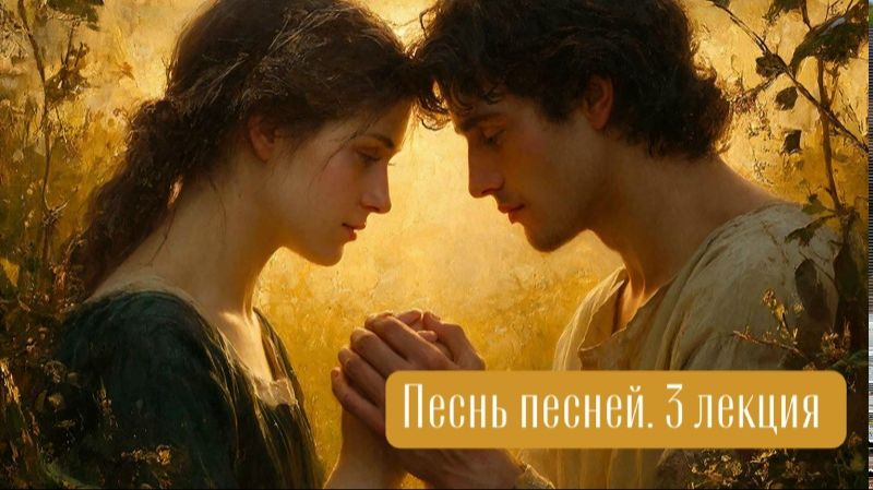 Песнь песней. 3 лекция Священник Александр  Сатомский